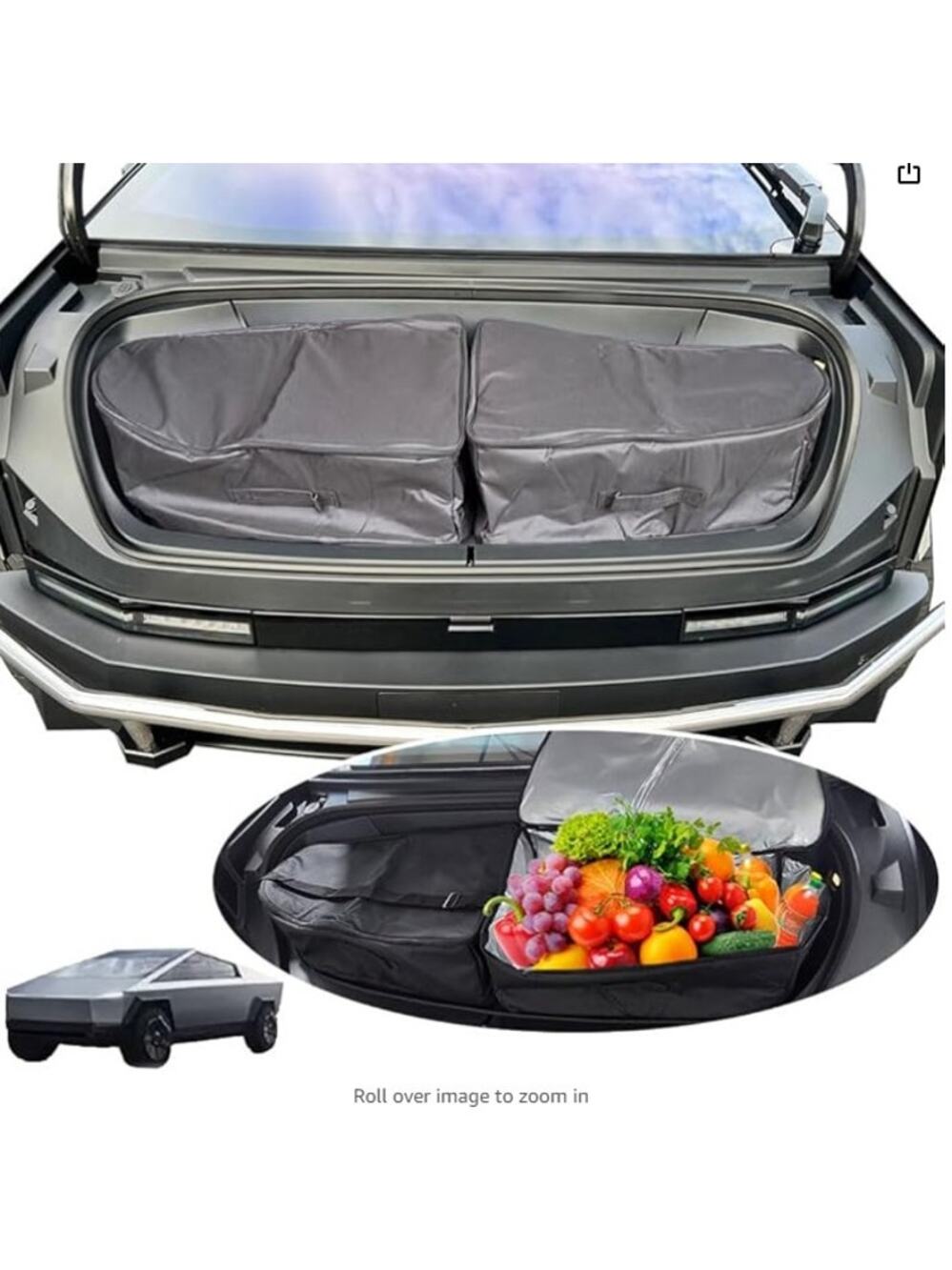 Trunk Storage Bags 2 pack Insulation Cooler Waterproof Organization